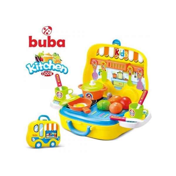 Малка детска кухня в куфар Buba Kitchen Cook, жълта-Di7lJ.jpg