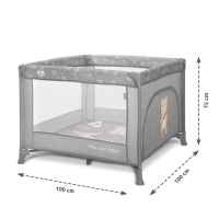 Бебешка кошара Lorelli Play n relax, Beige camping-DrL6I.jpeg