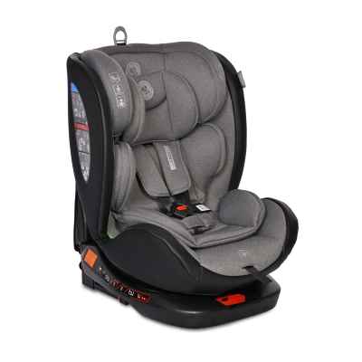 Столче за кола Lorelli Ares i-Size ISOFIX 360 Anti Rebound Bar, Grey Jasper