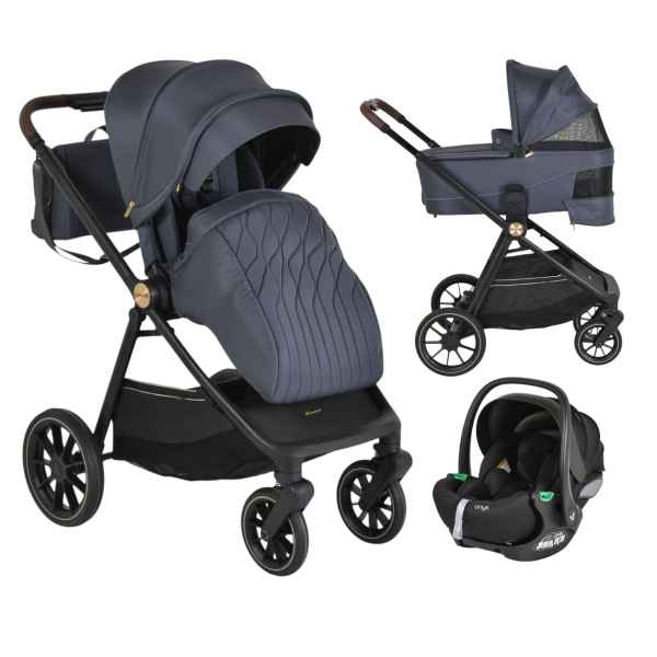 Комбинирана бебешка количка 3в1 Cangaroo Celebrity, Graystone-DumjL.jpeg