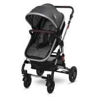 Комбинирана бебешка количка 3в1 Lorelli Alba Premium, Steel Grey + Адаптори-E3XGM.jpeg