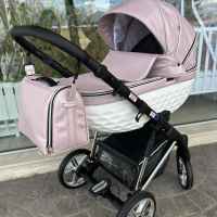Бебешка количка 3в1 Adbor Avenue 3D eco, розова кожа/бял-E4jlk.jpg