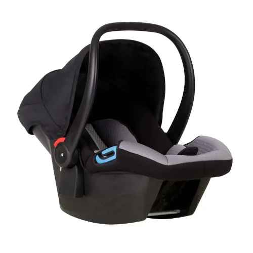 Столче за кола Protect + база Mountain Buggy IsoFix, черно-сиво