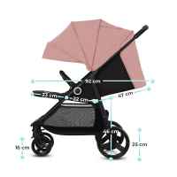 Лятна бебешка количка Kinderkraft GRANDE PLUS, Pink-EDIbD.jpeg