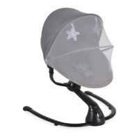 Бебешка електрическа люлка Cangaroo Cloud Premium +, тъмносив-EIXal.jpeg