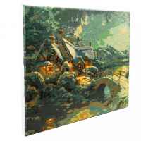 Творчески комплект Craft Buddy, Рисуване по номера, Коледна лунна светлина-ENpvu.jpeg