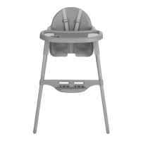 Столче за хранене 2в1 Kikka Boo Jammy, Grey-EQKTE.jpeg