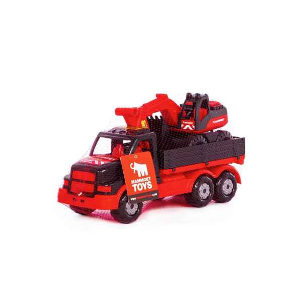 Камион Polesie Toys Mammoet с багер-EV7ML.jpg