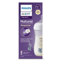 Шише за храна Philips Avent Natural Response 3.0 с биберон 1м+, 260 мл, Коала-EZB8Z.png