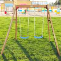 Детска дървена люлка Ginger Home, двойна 225x200x201 см-EgW6C.jpeg