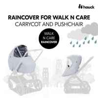 Дъждобран за бебешка количка 2в1 Hauck Walk N Care, Grey-EiIqW.jpg