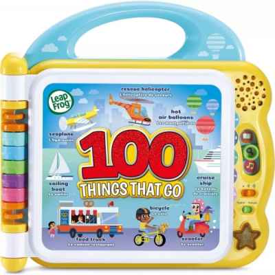 Интерактивна играчка Vtech, Leap Frog, Занимателна книжка, 100 движещи се неща
