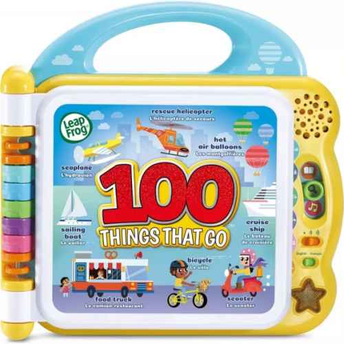 Интерактивна играчка Vtech, Leap Frog, Занимателна книжка, 100 движещи се неща
