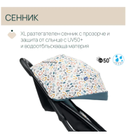 Бебешка лятна количка Chicco Glee, Joyful Teal-EpHTs.png