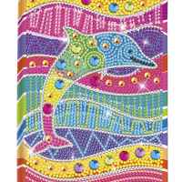 Голяма тетрадка за декориране с диаманти Totum, Делфин-EvlzN.jpeg