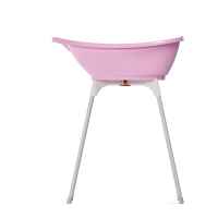 Комплект бебешка вана и стойка OK Baby Бела, розова-EwD0d.jpg