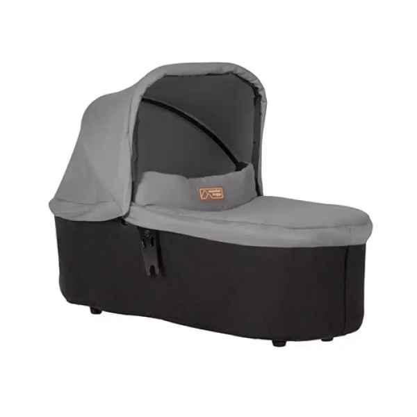 Кош за новородено Mountain Buggy Plus, Светлосиво и черно-EzloK.jpg