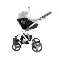 Комбинирана бебешка количка 3в1 Lorelli Rimini, Grey & Black Dots-FChIb.jpeg