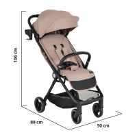 Бебешка лятна количка Cangaroo Flip, Dawn beige-FLZVP.jpeg