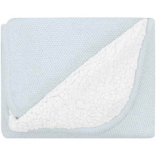Плетено памучно одеяло с шерпа Kikka Boo Dream Big, Blue