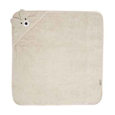 Хавлия с качулка и бродерия Lorelli 90х90 см, Бежова