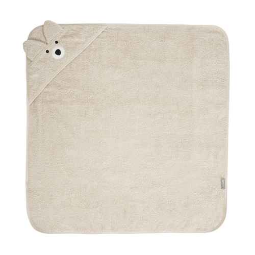 Хавлия с качулка и бродерия Lorelli 90х90 см, Бежова