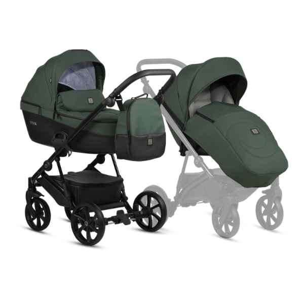 Комбинирана бебешка количка 2в1 Tutis VIVA 5+, Emerald-FlewM.jpeg