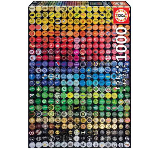 Пъзел Educa, Колаж от капачки, 1000 части-FoJkf.jpeg