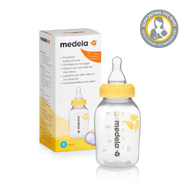 Шише Medela с биберон S (slow flow), 150мл-G0I61.jpeg