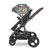 Комбинирана бебешка количка 2в1 Lorelli Boston, Tropical Flowers-G4a0j.jpg