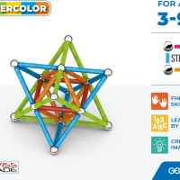 Магнитен конструктор Geomag, Supercolor, 93 части-G9tbX.jpeg