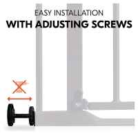 Предпазна преграда за бебе Hauck Clear Step Autoclose 2, Black-GLMex.jpeg