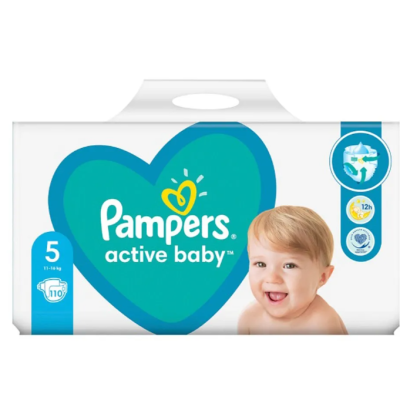 Памперси Pampers Active Baby 5 Junior, 11-16 кг 110 бр.