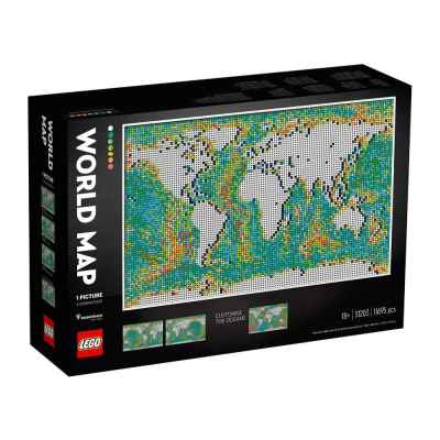 Конструктор LEGO Art Карта на света