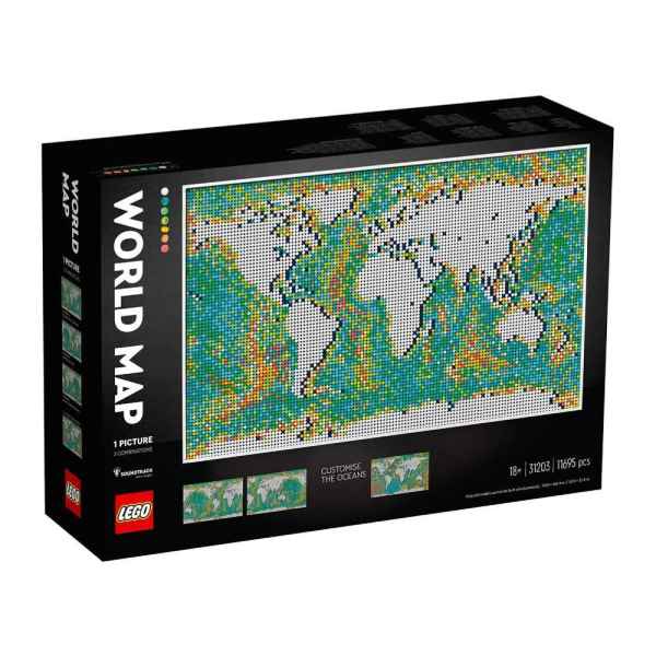 Конструктор LEGO Art Карта на света-GdoPg.jpg