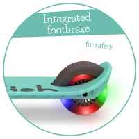 Сгъваема тротинетка Chillafish Flexxi Glow, Mint-Ge6wn.jpeg