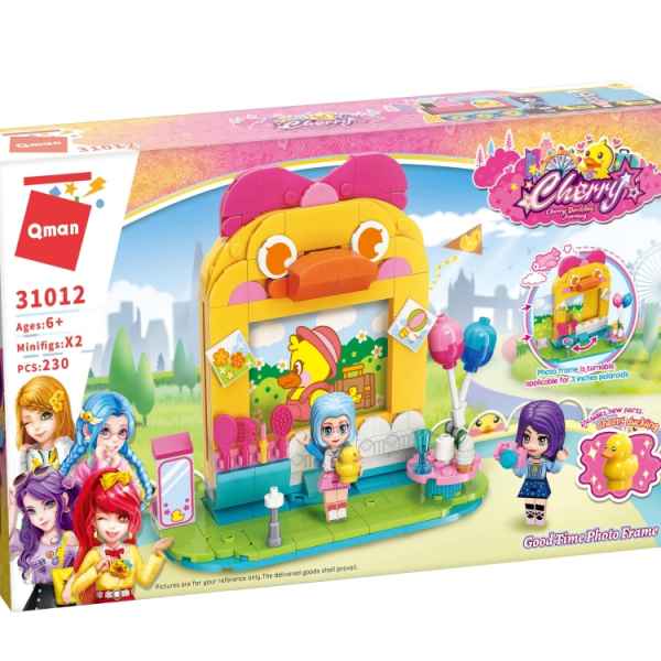 Конструктор Qman Cherry, Павилион за снимки, 230 части-Gg8cT.jpeg