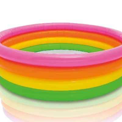 Детски надуваем басейн Intex Sunset Glow, 168 см