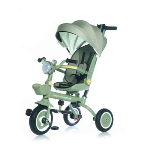 Сгъваема триколка Chipolino Маратон Смарт 360, зелена