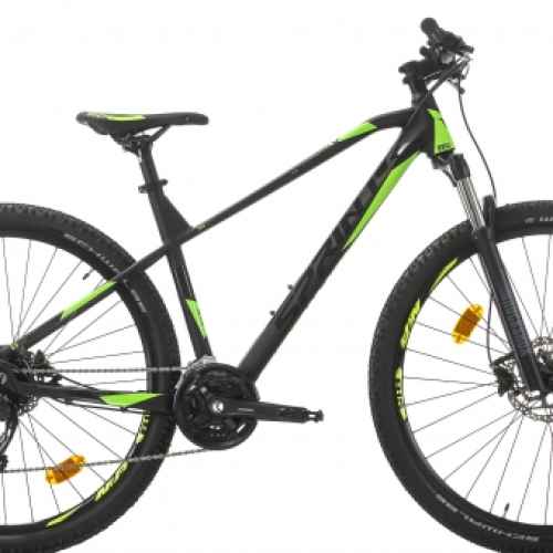 Велосипед Sprint Apolon 29, черен/ зелен