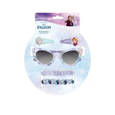 Детски слънчеви очила + 4 бр. аксесоара Sun city, Frozen