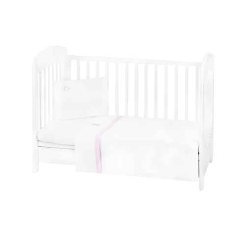 Бебешки спален комплект с бродерия Kikka Boo 3 части EU, Dream Big Pink