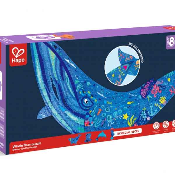 Пъзел за под Hape, Кит, 200 части-Gs1ha.jpeg