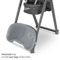 Столче за хранене Lorelli, Party, Green leather-Gsour.jpeg