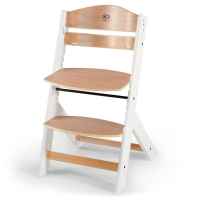 Столче за хранене KinderKraft ENOCK, Дървено/бели крака-GyM1e.jpg