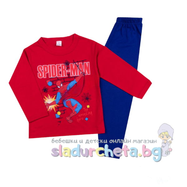 Детска пижама Светли, червен/син-H3bw3.png
