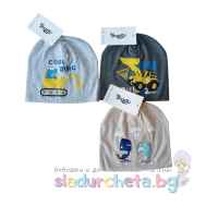 Детска шапка Be Snazzy, Дино синя-H8JzX.jpeg