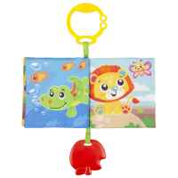 Мека текстилна книжка с 4 шумолящи листа Playgro Popper, First Fun Stroller Book-H8ZXk.jpeg