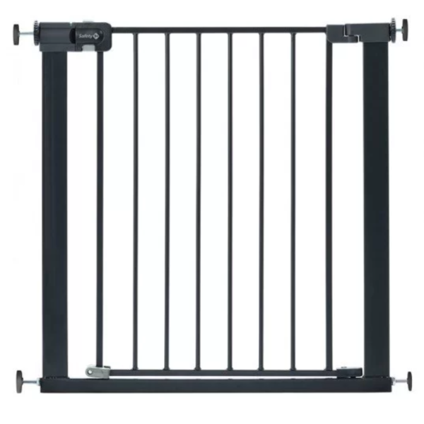 Универсална метална предпазна преграда за врати и стълби Safety 1st, черна-H9COO.png