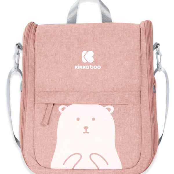 Преносимо легло-чанта 2в1 Kikka Boo Bear, Pink-H9LJx.jpg